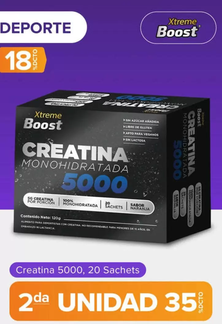 Xtreme - Creatina 5000, 20 Sachets