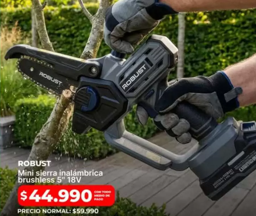 Robust - Mini Sierra Inalámbrica Brushes