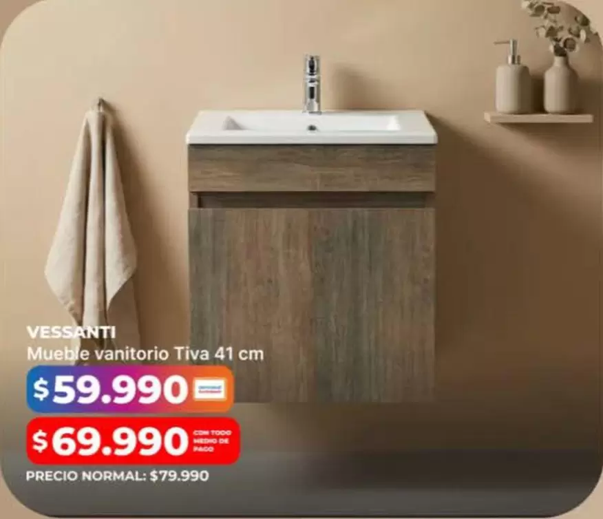 Vessanti - Mueble Vanittorio Tiva 41 Cm