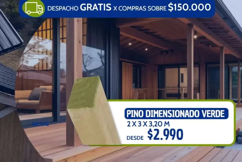 Pinodimesionado Verde