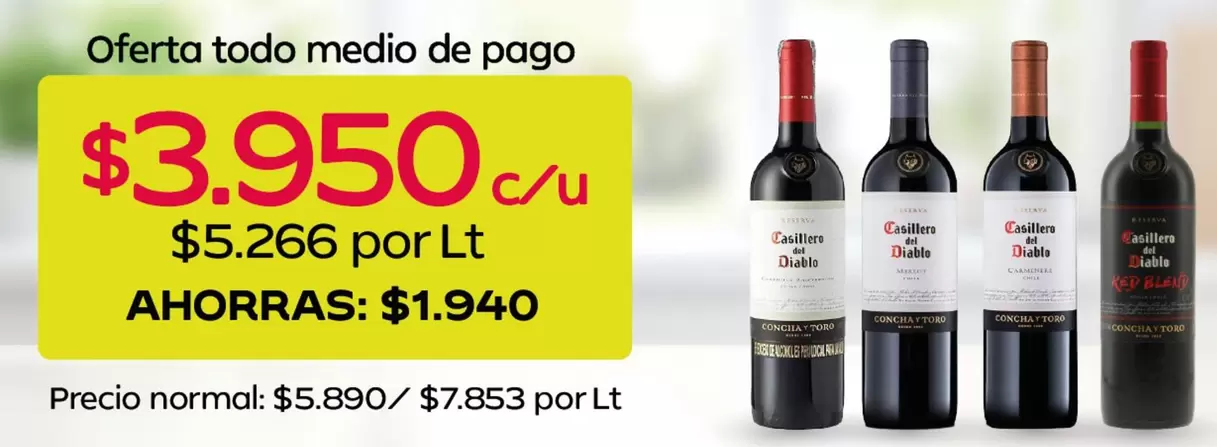 Casillero del Diablo - Toda Medio De Pago