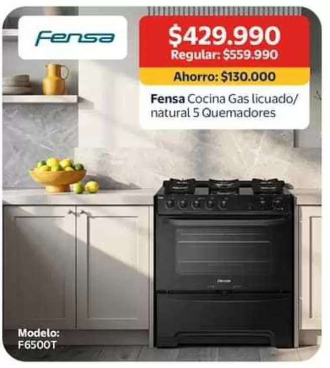 Fensa - Cocina Gas Licuado