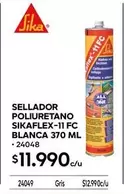 Sika - Sellador Poliuretano FC Blanca