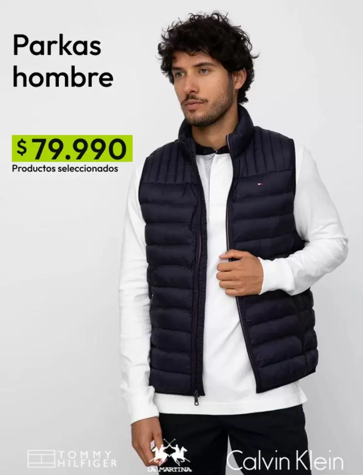 Calvin Klein - Parkas Hombre
