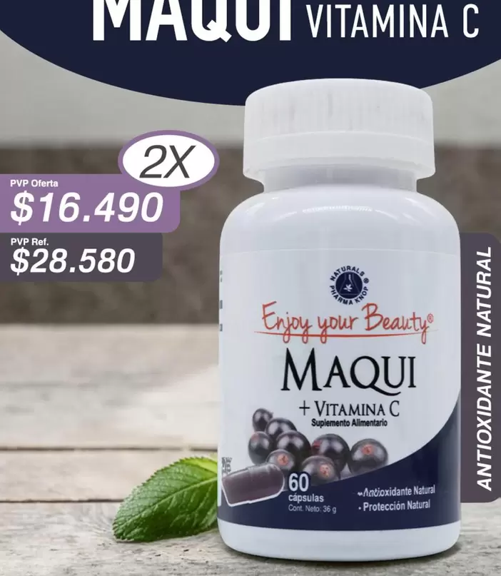 Maqui - Enjuy Your Beauty  + Vitamina C