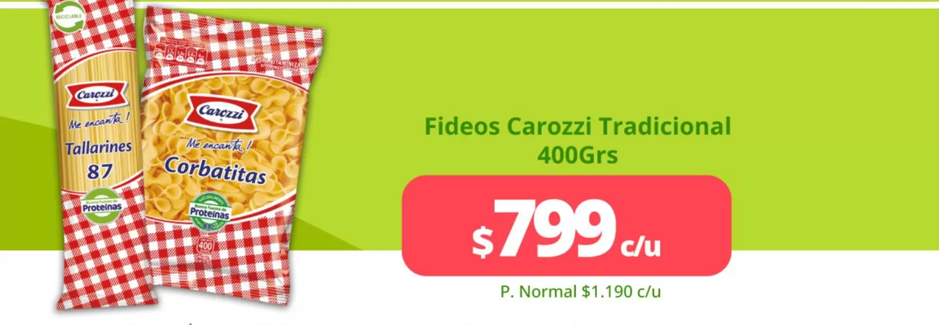 Carozzi - Fideos Tradicional