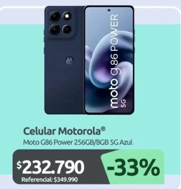 Motorola - Celular Moto G86 Power