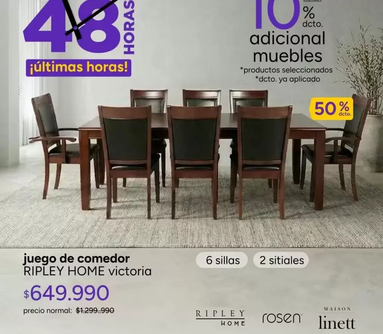 Victoria - Juego De Comedor Vicoria