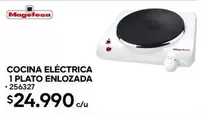 Magefesa - Cocina Eléctrica 1 Plato Enlozada