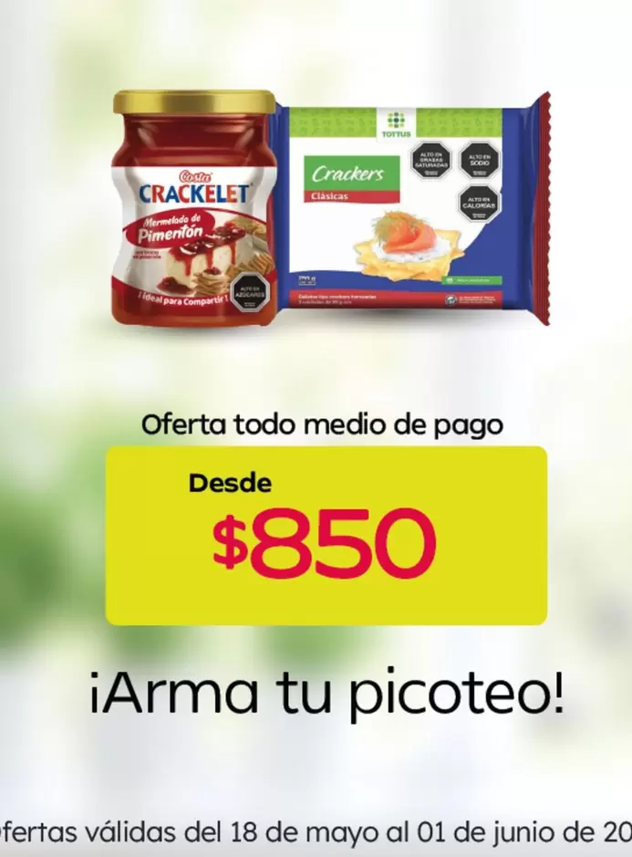 Costa - i Arma tu picoteo!