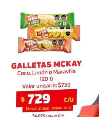 Mc Kay - Galletas