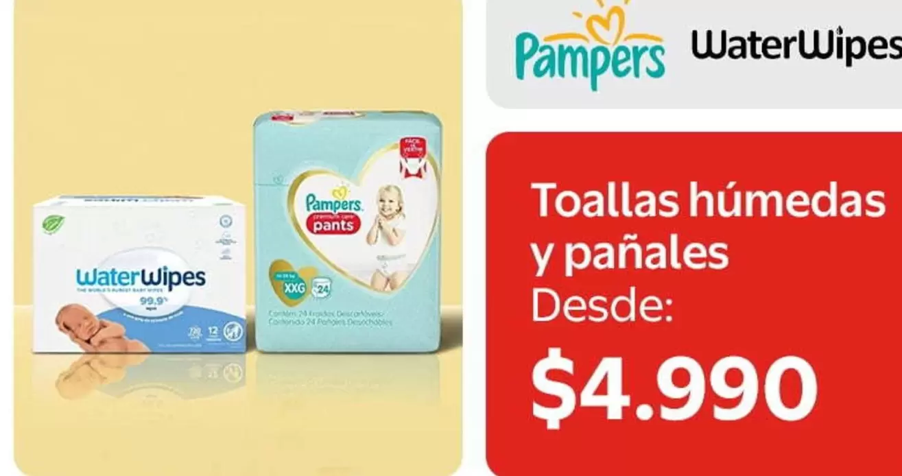 Pampers - Toallas Humedas Y Panales