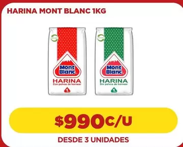 Mont Blanc - Harina Blanc