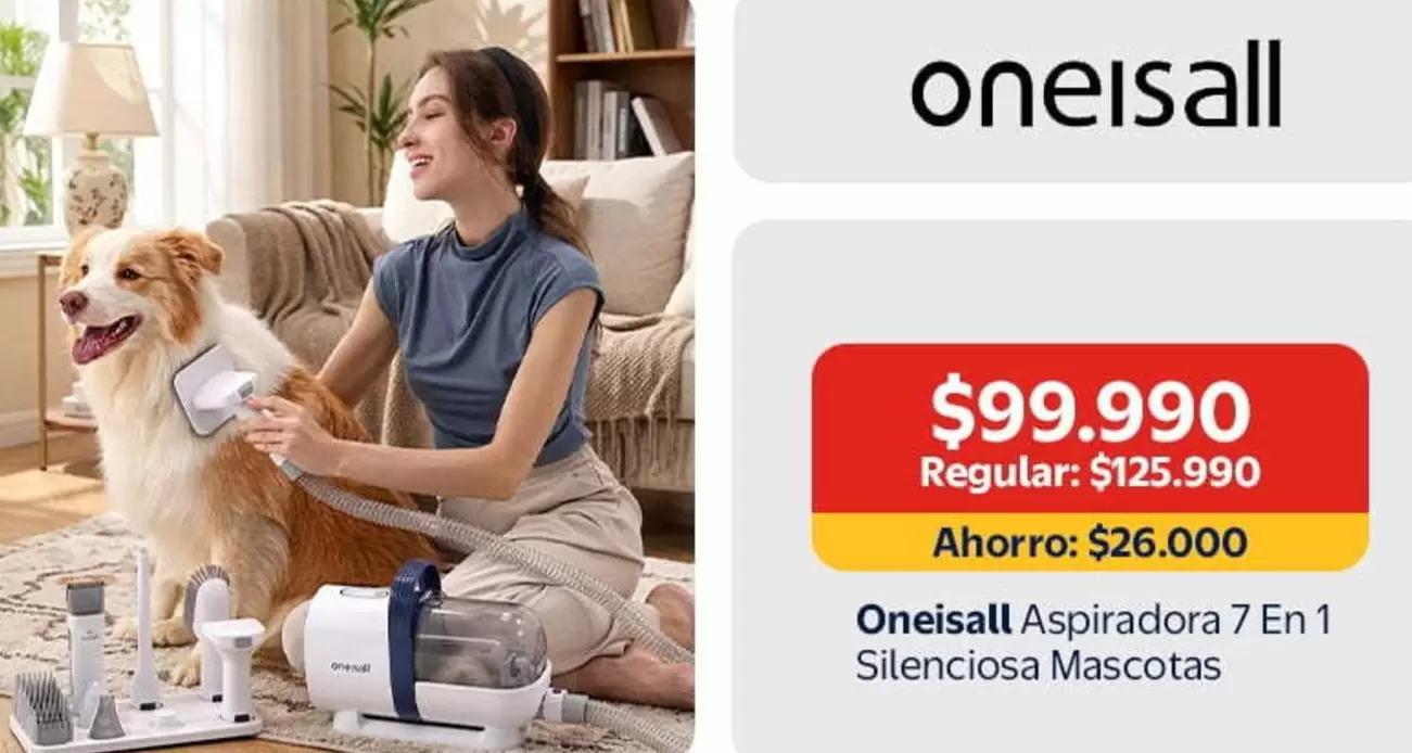 Oneisall Aspiradora 7 En 1