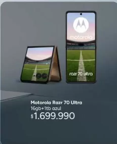Motorola - Razr 70 Ultra 16gb+ 1tb Azul