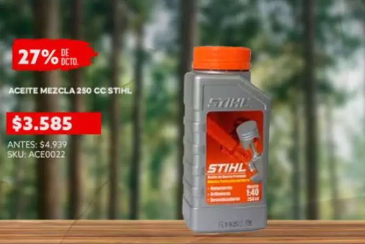 Stihl - Aceite mezcla
