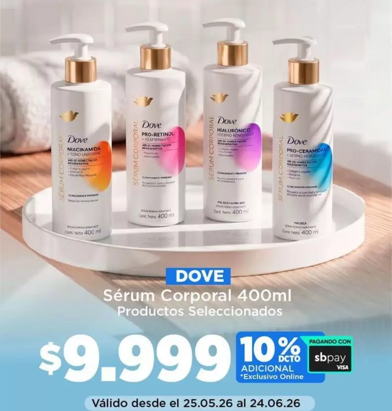 Dove - Sérum Corporal 400ml