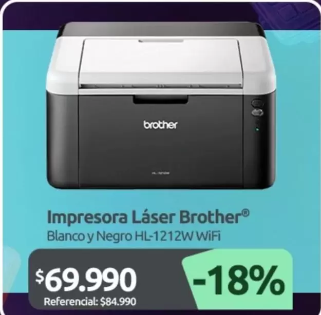 Brother - Impresora Láser