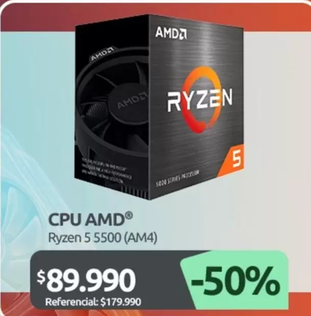AMD - Ryzen 5 5500 (AM4)