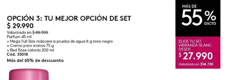 Mega - OPCIÓN 3 TU MEJOR OPCIÓN DE SET