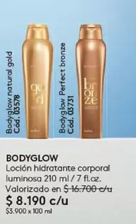 Gold - Loción Hidratante Corporal Luminosa