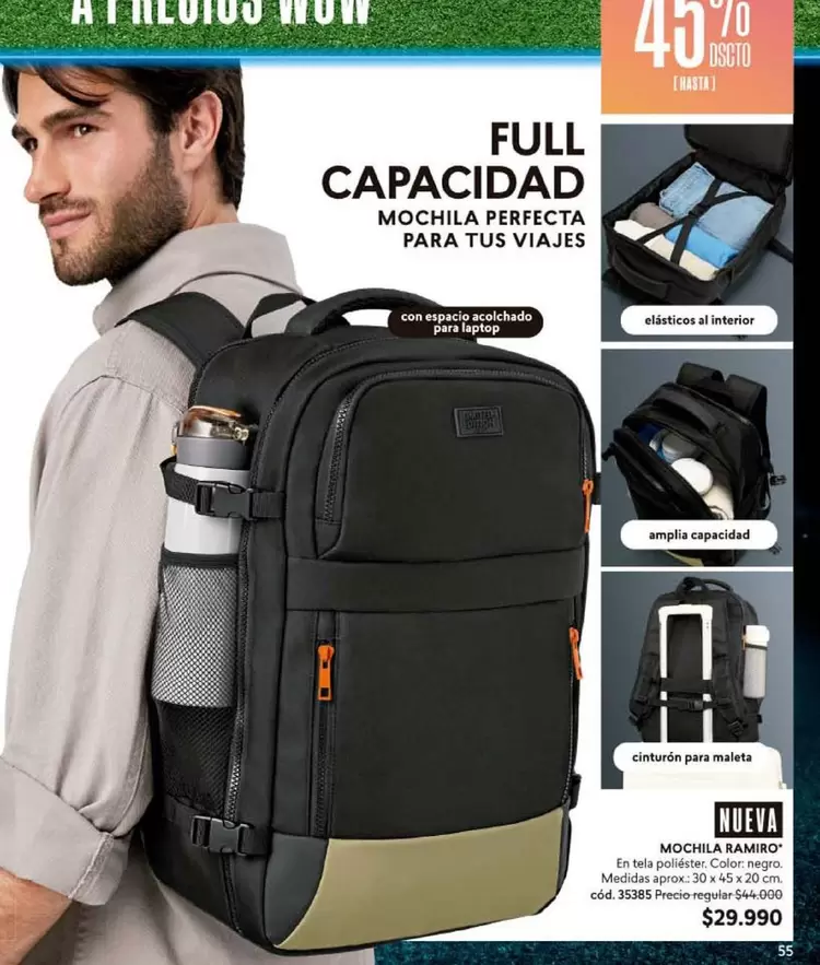 Perfecta - Mochila Permenta Para Tus Viajes