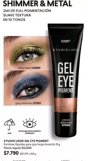 Metal - Stubio Look Gel Eye Pigment