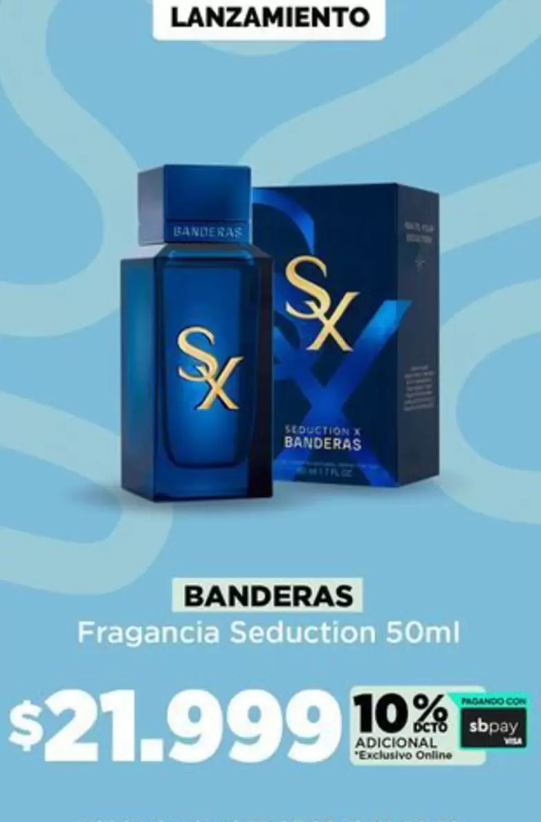 Fragancia Seduction 50ml