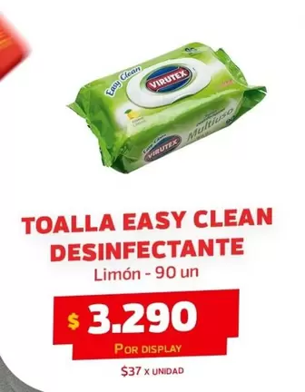 Clean - Toalla Easy Desinfectante