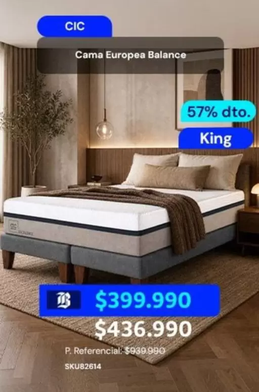 Cic - Cama Europea Balance