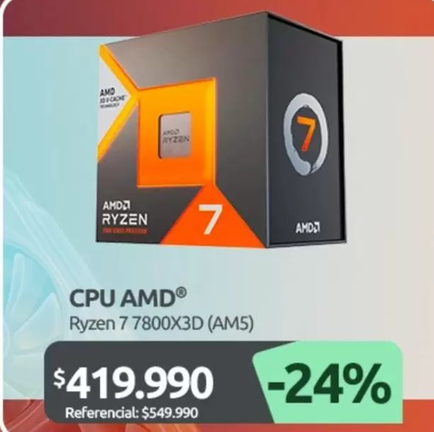AMD - Ryzen 7 7800x3d (Am5)