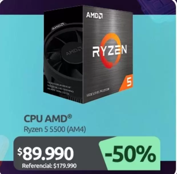AMD - Ryzen 5 5500 (Am4 )