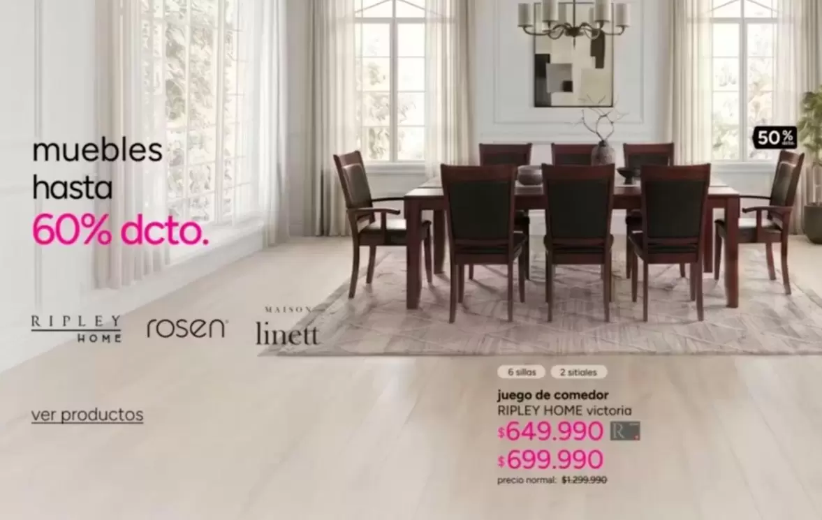 Rosen - Muebles Hasta 60% Dcto