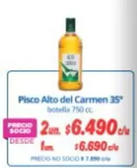 Carmen - Pisco Alto Del  35°