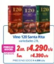 Santa Rita - Vino 120