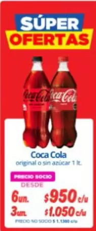 Coca Cola - Original O Sin Azucar