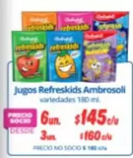 Ambrosoli - Jugos Refreskids