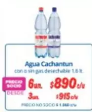 Cachantun - Agua