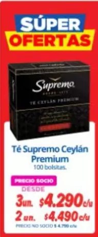 Ceylán - Té Supremo Premium