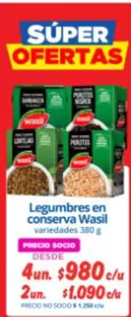 Wasil - Legumbres En Conserva