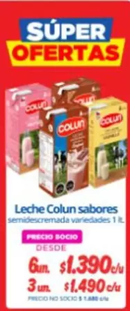 Colun - Leche Sabores