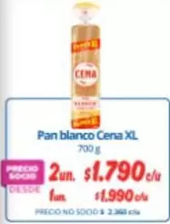 Cena - Pan Blanco
