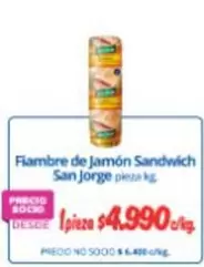 San Jorge - Fiambre De Jamon