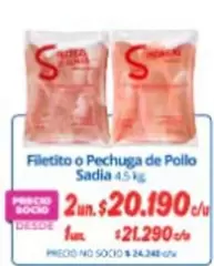 Sadia - Filetito O Pechuga De Pollo