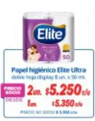 Elite - Papel Higienico Ultra