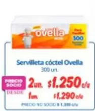 Servilleta Cóctel