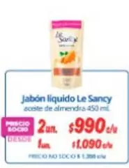 Le Sancy - Jabón Líquido
