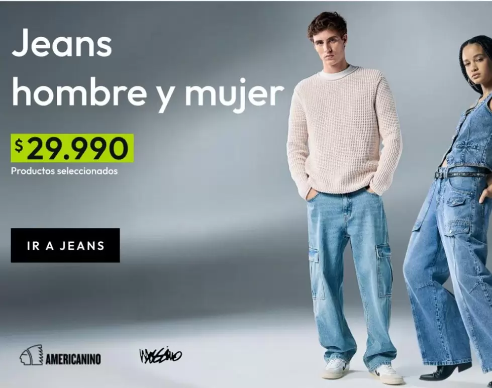 Jeans Hombre Y Mujer