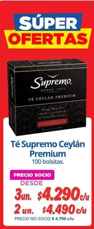 Ceylán - Té Supremo Premium