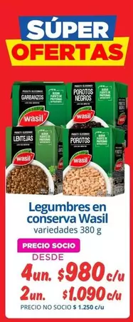 Wasil - Legumbres En Conserva